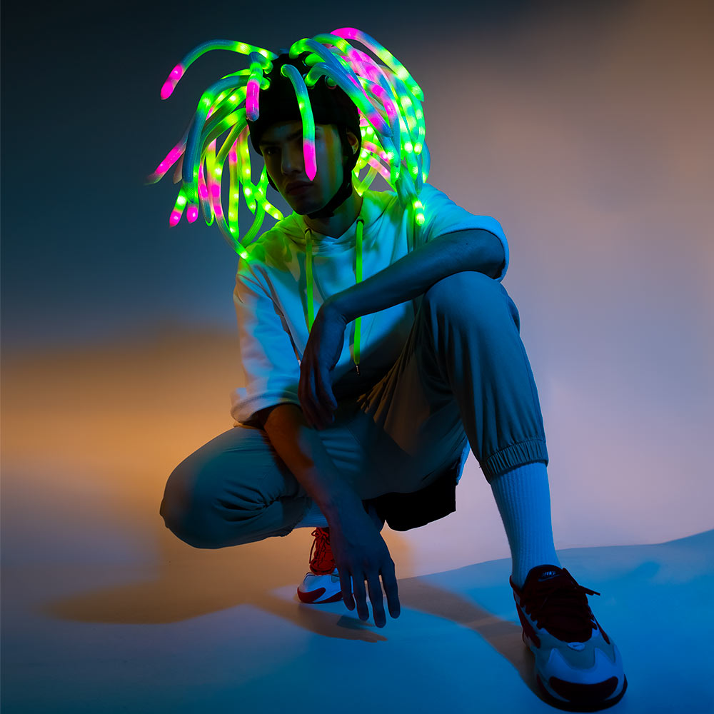 LED LIGHT-UP HATS